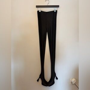 Jeffrey Campbell Black Leggings